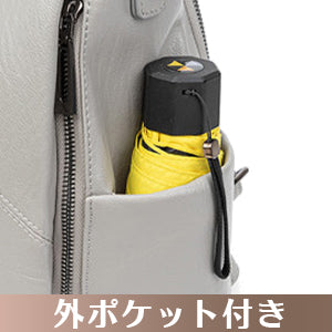 2wayレザー調ビジネスリュック【柔らか素材で使いやすい】