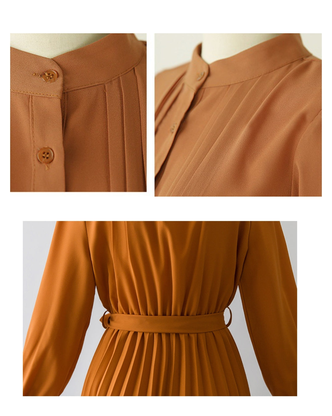 ウエストリボンプリーツワンピ【清楚なのに”ふんわり”華やぐ】