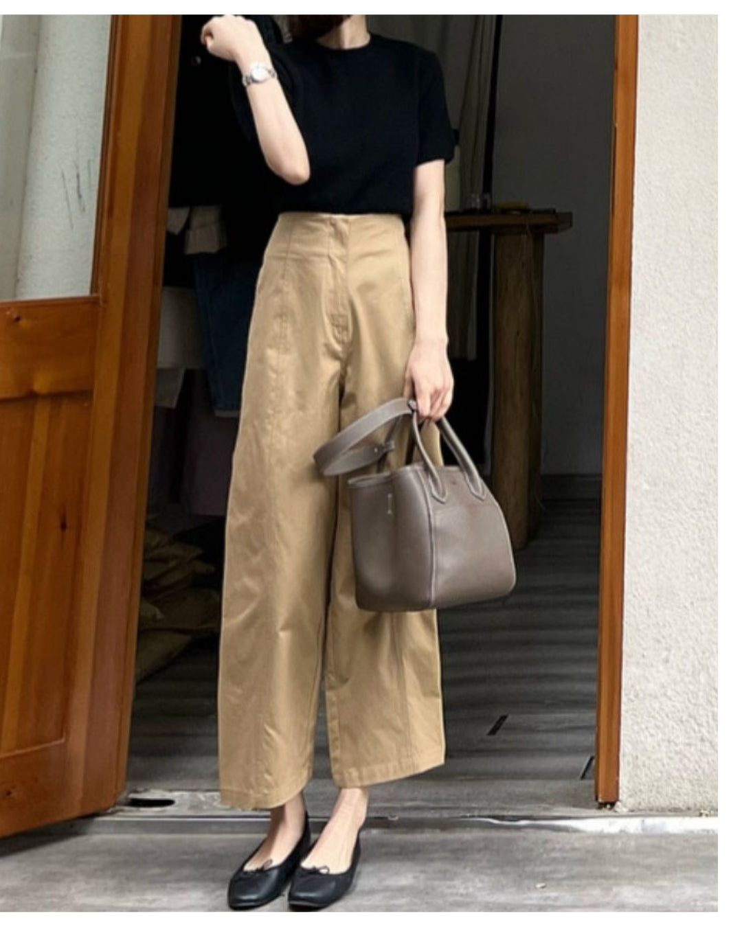 ワイドレッグパンツ【ゆったりだけど、きれいに決まる】