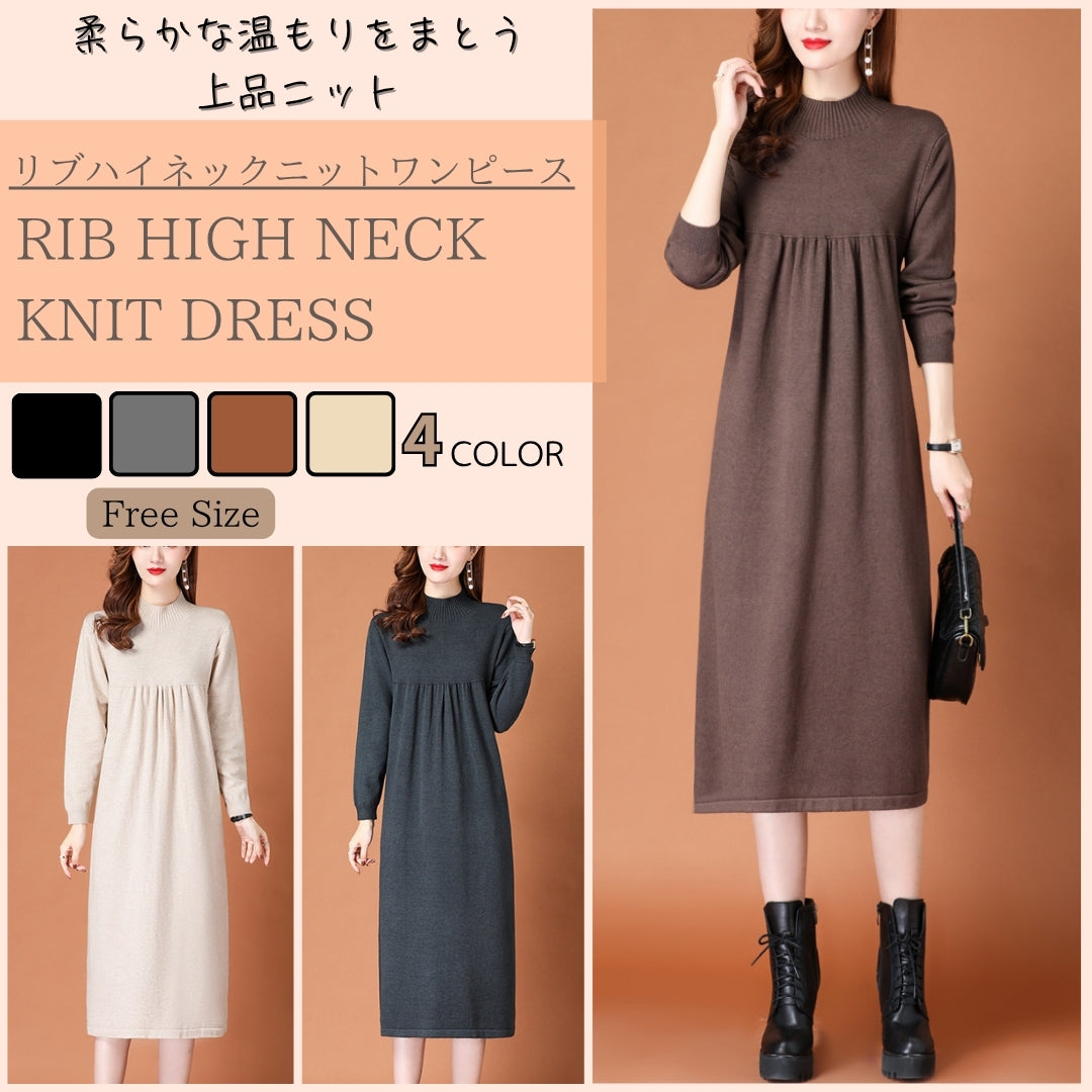 thetoe ニットワンピース THETOE ザ・トゥー 襟付きニットワンピース S ブラック レディース