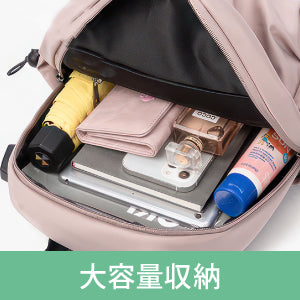 Porco Casa 小さめレディースリュック(とっても軽いナイロン製)