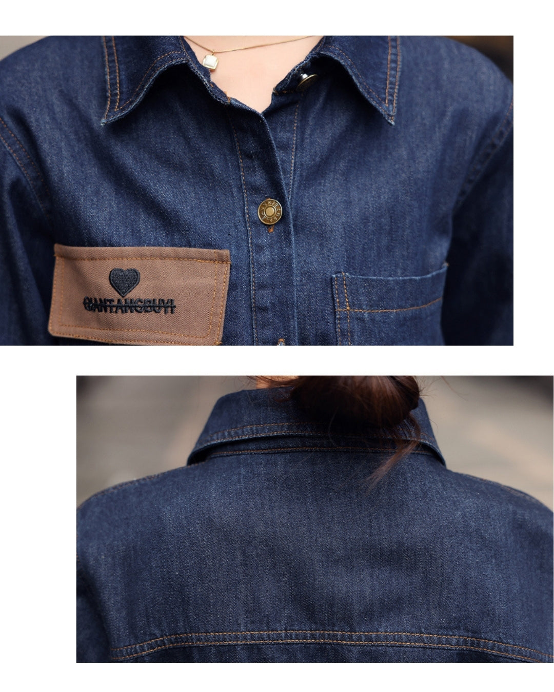 アーバンデニムワンピース【キュッと細見え、都会派の一枚】