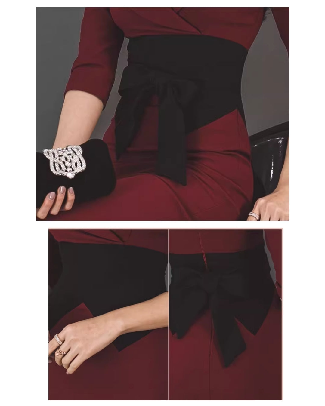 エレガントスレンダードレス【艶やかさが静かに薫る大人クラシック】