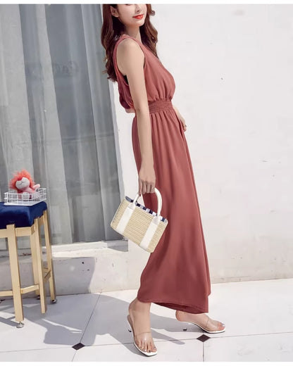 涼感＆ゆる美サロペット【楽なのに、きれいが崩れない】