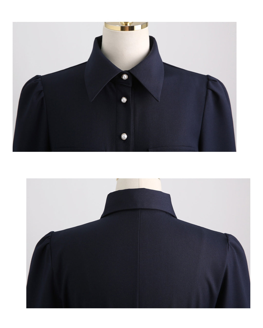 ウエストリボンワンピース【凛とした美しさを纏う】