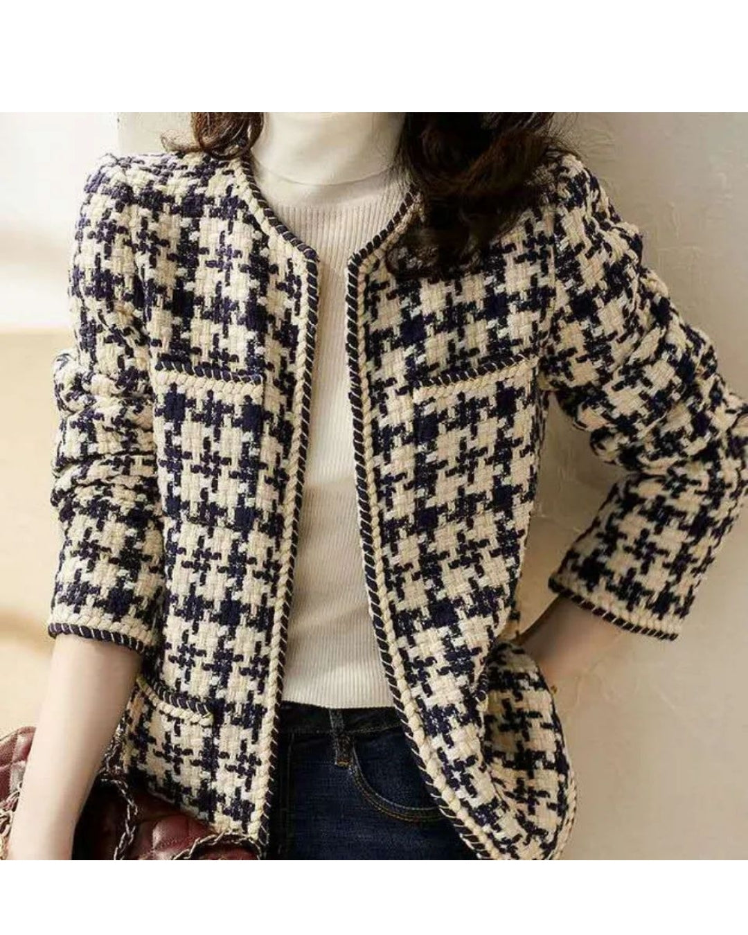 ツイードジャケット【優雅に魅せるエレガントツイード】