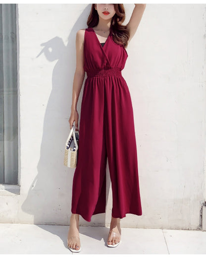 涼感＆ゆる美サロペット【楽なのに、きれいが崩れない】