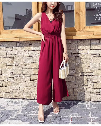 涼感＆ゆる美サロペット【楽なのに、きれいが崩れない】