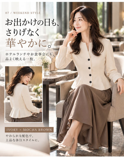 ウエストシェイプシャツ【美シルエットを叶える】