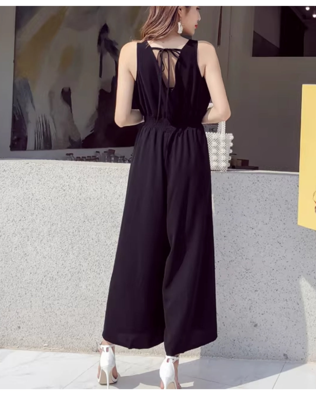 涼感＆ゆる美サロペット【楽なのに、きれいが崩れない】