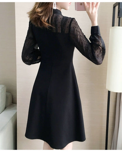 シアースリーブフレアドレス【ミニマルな中に宿る、甘さと色気】