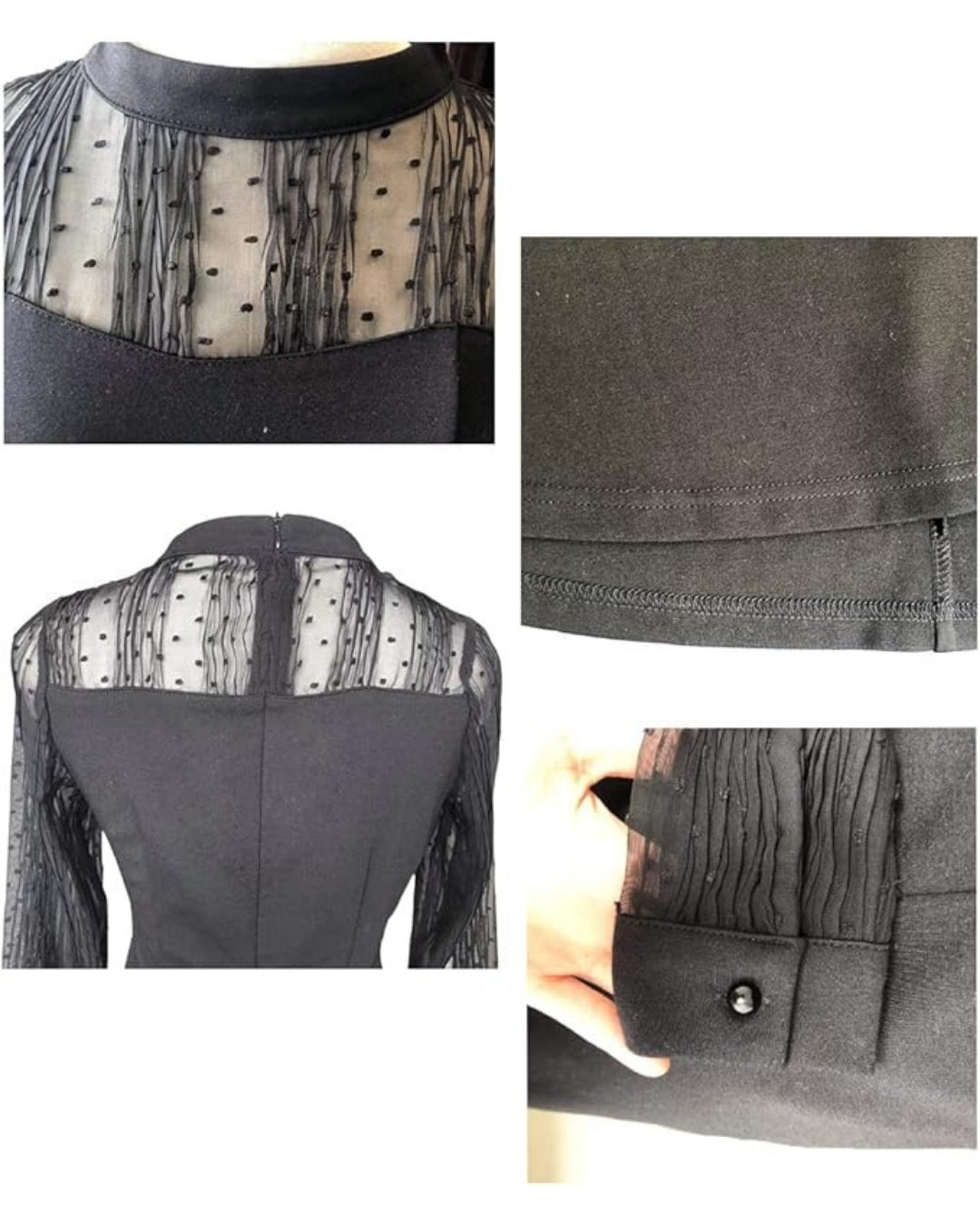 シアースリーブフレアドレス【ミニマルな中に宿る、甘さと色気】